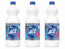 Ace Laundry Bleach Ultra White Floral Bonquet Stain Remover 1L X3 RM24 Post