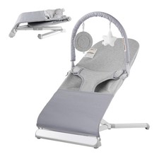 Baby Bouncer, Folding Bouncer Seat for Babies 0-9 Months, Newborn Bouncer Chair