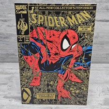 Spider-Man 1 (1990) Gold Variant McFarlane Art &Cover Key Marvel