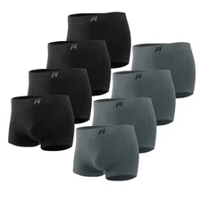 8 Pack Compression Shorts Men Athletic Underwear Boxer Briefs Workout Baselayer