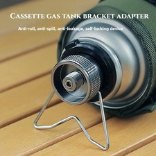 Outdoor Butane Bottle Gas Adapter Screw Valve Nozzle Canvas Stove Converter UK