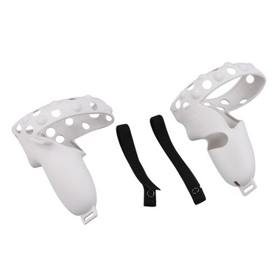 Silicone Handle Grip Cover Protect Sleeve Strap For Oculus Quest 2 VR Headset d
