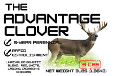 The Advantage Clover Food Plot Seed Mix 3LB