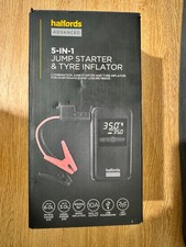 Halfords Advanced 5-in-1 Power Bank Jump Starter – Unused – Car Booster & Inflat