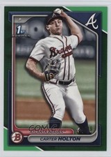 2024 Bowman Draft Green 74/99 Carter Holton #BD-74 16hz