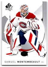 2024-25 SP Authentic Samuel Montembeault Montreal Canadiens #62