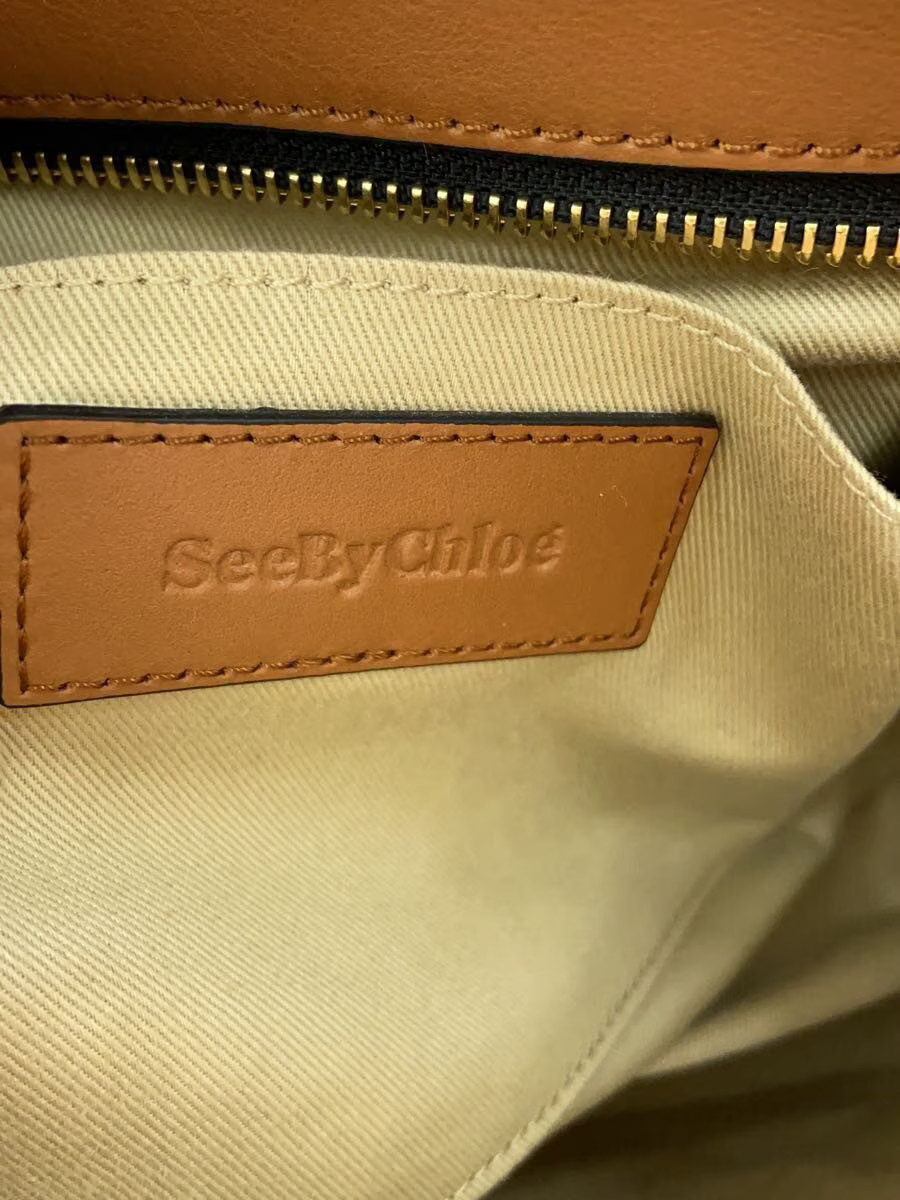 SEE BY CHLOE Handbag Leather BRW Solid — image 7