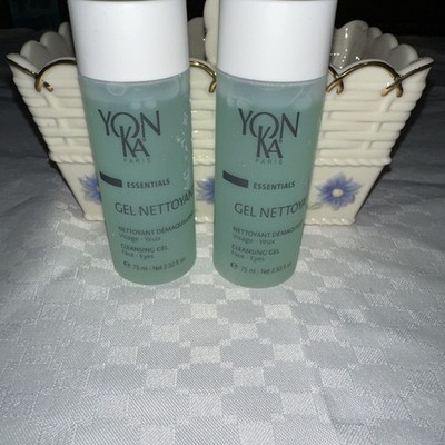 Yonka Paris Essentials Gel Nettoyant Cleansing Gel 2.53 Fl. oz 2 Lot Sealed  