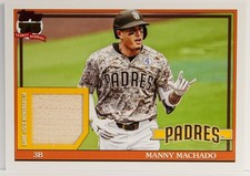 2026 Topps MANNY MACHADO Padres 91H-MM Relic Game Used Bat Card 1991 Style
