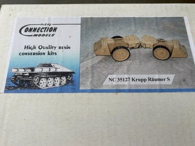 NEW CONNECTION MODEL # 35127   1/35th SCALE RESIN KRUPP RAUMER S MODEL KIT