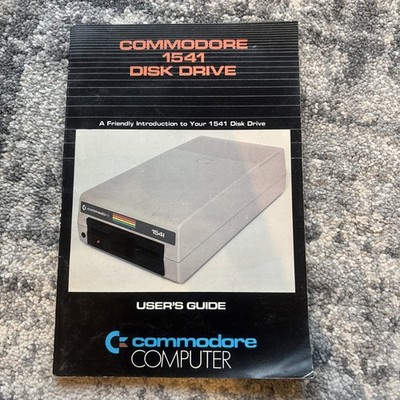 Commodore 64 Computer 1541 Disk Drive Users Guide Handbuch Intro Vintage gebraucht