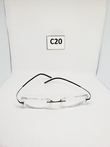 Silhouette Eyeglasses, Frames Only, 7581 40 6055 ..-19 140 Titanium, Austria