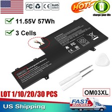 LOT OM03XL Laptop Battery for HP EliteBook X360 1030 G2 863280-855 863167-171