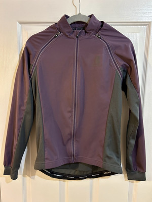 Boardman Womens Purple Cycling Jacket Gilet Detachable Sleeves