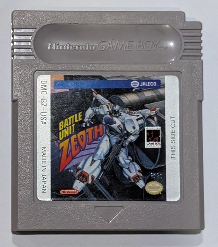 Battle Unit Zeoth Nintendo Gameboy, FREE TRACKED AUST POSTAGE