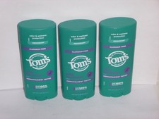  3 pack  Toms of Maine Aluminum Free Deodorant 3.25oz each - WILD LAVENDER