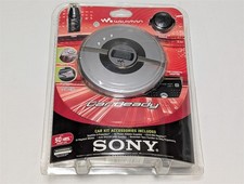 Sony Walkman D-EJ106CK Portable CD Player Car Kit Discman G-Protection 2004 Y2K