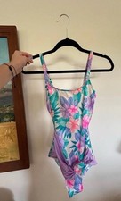 Vintage Floral Bathing Suit