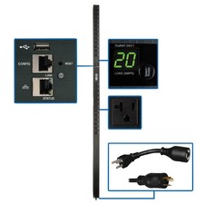 EATON PDUMV20NETLX 1.9Kw Single-Phase Switched Pdu Lx Interface 120V Outlets 24