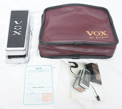 VOX Chrome Limited Edition V848 Fabfour Wah Guitar Effect Pedal