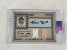 2005 Donruss Playoff Willie Mays Patch Auto /25