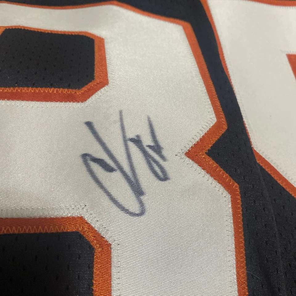 Camiseta deportiva personalizada firmada por Chad Ochocinco Johnson Auto Bengals auténtica global rara Foto 3 de 4