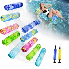 Inflatable Pool Floats Adult  5 Pack Multi-Purpose Pool Float Water Hammock  Po...