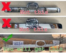 Fit2003-2009 Toyota 4runner Trunk Rear Door Trim Sticker Flat Cover Tailgate Fit2003-2009 Toyota 4runner Trunk Rear Door Trim Sticker Flat Cover Tailgate