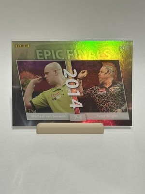 2026 Panini PDC Darts EPIC-11 Michael Van Gerwen Vs Peter Wright 2014