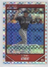 2007 Bowman Chrome X-Fractor 69/250 Stephen Drew #5 1u6