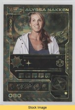 2023 Skybox Metal Universe Champions Gold Spectrum Alyssa Nakken #080 READ 0r46