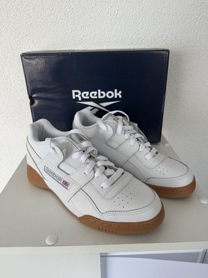 Reebok Workout Plus   White/Gum   Gr. 38,5   Neu mit Etikett & OVP (Unisex)