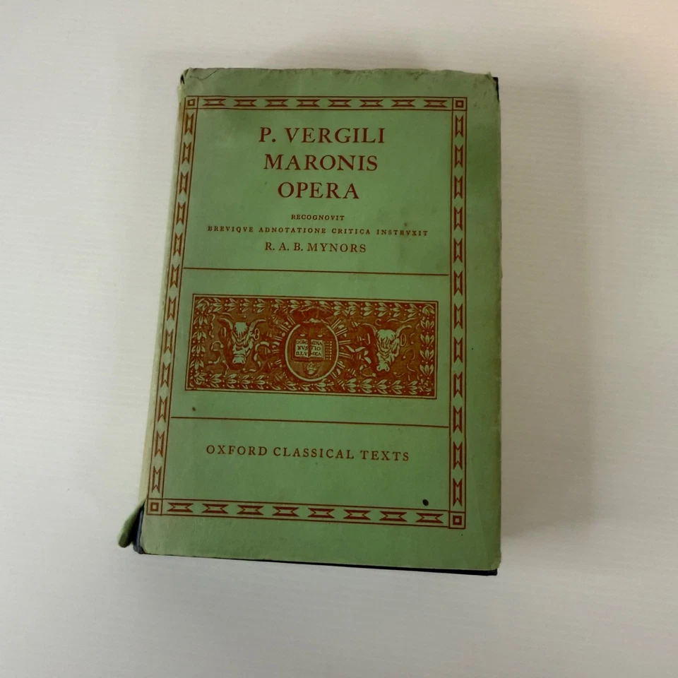 P. Vergili Maronis Opera 1972 R. Mynors Vintage Oxford Classic Texts HB Latin - Image 2 of 4