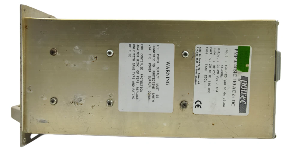 Powec Power-One PMP 3.24 SIC power Supply ZM 10 01 100-008 Rectifier Module 110V - Image 4 of 4
