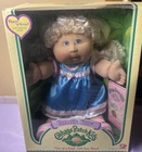 NIB 2004 Cabbage Patch Cornsilk Kids Girl CURLS! Blonde Green Eyes