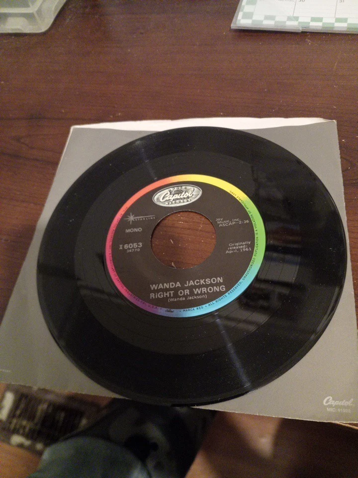 Wanda Jackson Country 45 RPM Speed Vinyl Records for sale | eBay