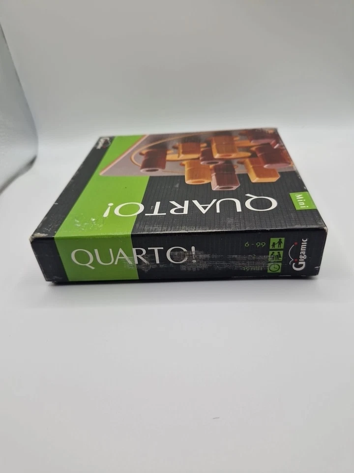 Vintage Quarto Mini Board Game by Gigamic | Complete Strategy Game - Image 4 of 4