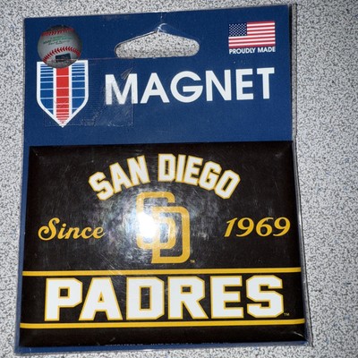 One Wincraft Official MLB 2.5'' x 3.5'' SAN DIEGO PADRES ''Since 1969'' Magnet