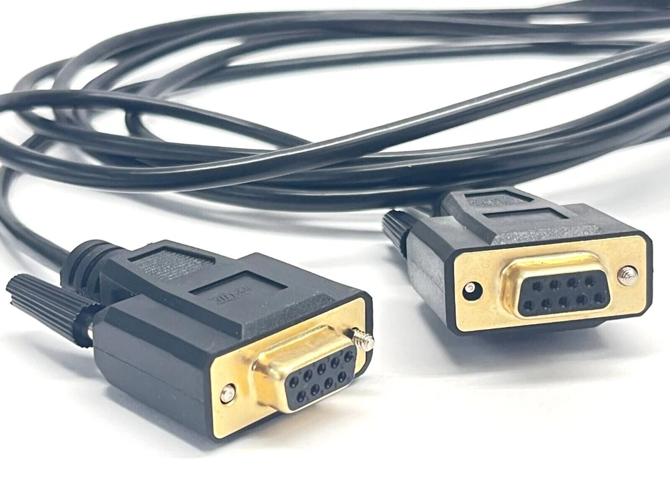 Tripp Lite P450-010 Modem Cable Gold DB9 to DB9 Female/Female 10FT 3m - Image 4 of 4