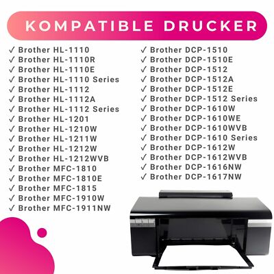 Wewant Toner TN 1050 Reemplazo para Brother TN1050 Cartucho de Tóner Compatible con Brother HL Wewant Toner TN 1050 Reemplazo para Brother TN1050 Cartucho de Tóner Compatible con Brother HL