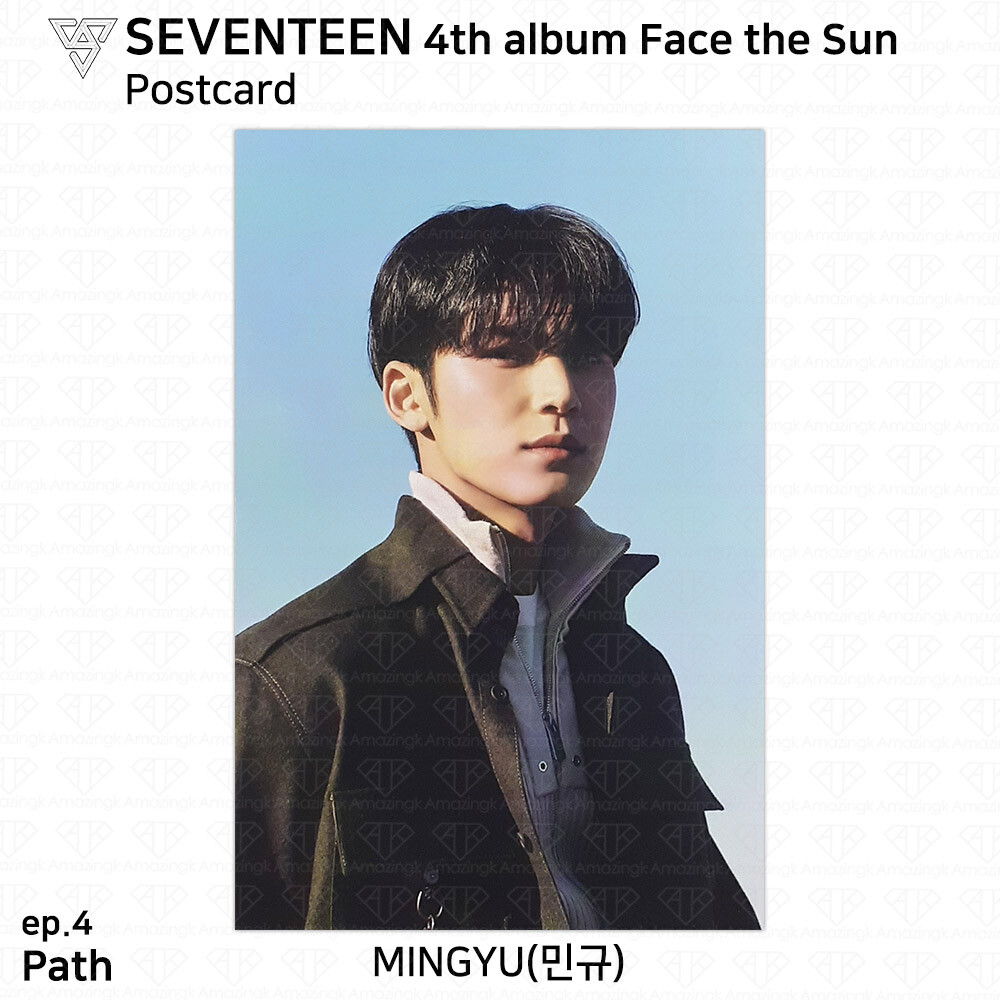 SEVENTEEN 4th Album Face the Sun Official Postcard from ep.1
