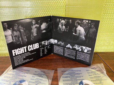 Fight Club Brad Pitt Edward Norton Laserdisc LD 2 discs PILF-2835