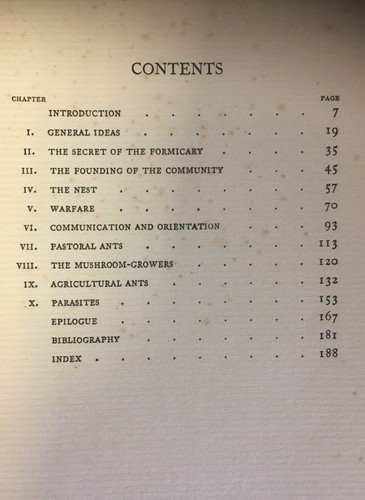 1930 The Life of The Ant, by Maurice Maeterlinck - 1st Edition - Foto 6 di 8