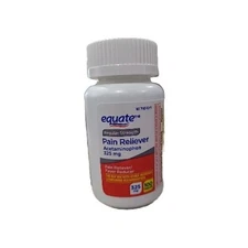 SEALED CAP Equate Regular Strength Pain Reliever 100 Count Exp 11/2025
