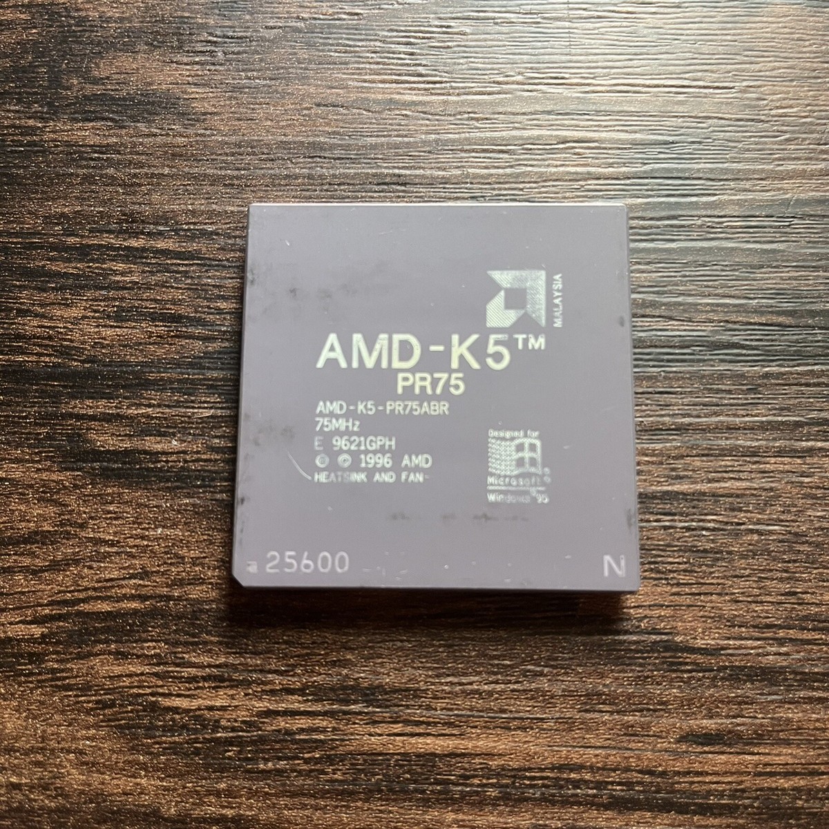AMD K5 PR75 Socket 7 CPU 75MHz Ceramic PR75ABR | eBay