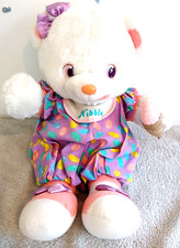 Vintage 1992 Playskool Chitty Chat Knabbern sprechender Teddybär 1990er Stofftier