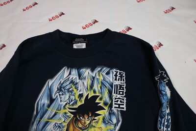 Vintage Dragon Ball Z Shirt Kids Small Navy Goku VTG 2002 C1 | eBay
