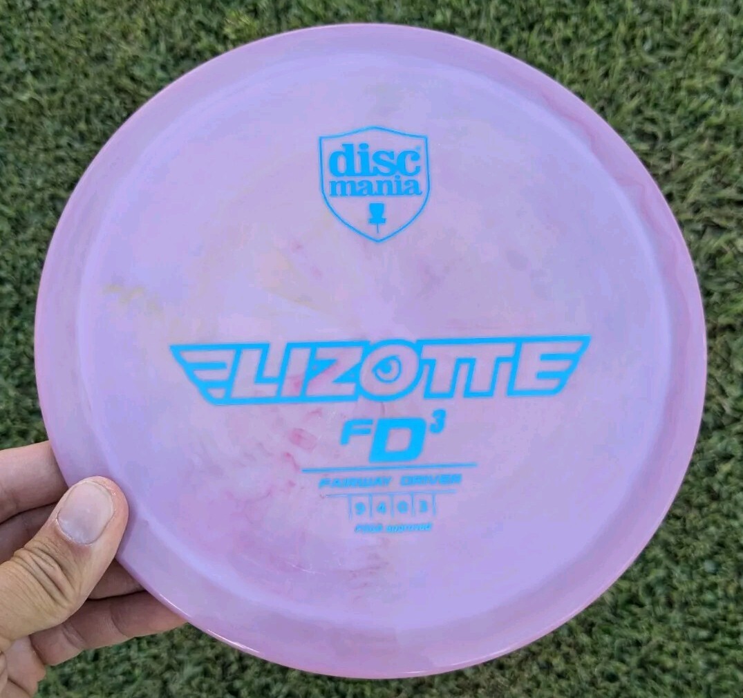 Pre Doom Bird Lizotte Swirly S-Line FD3 Discmania Disc Golf 175g