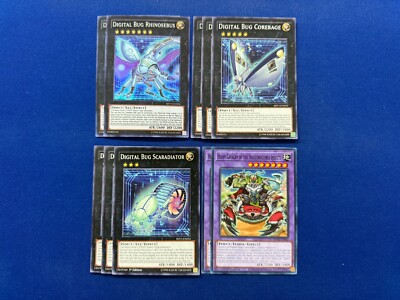 digital bug yugioh deck Yu-Gi-Oh! - Complete Digital Bug Xyz Deck
