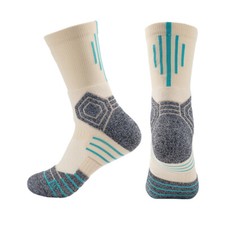 ZONBAILON Breathable Training Thick Towel Bottom Elite Basketball Socks 2 Pairs